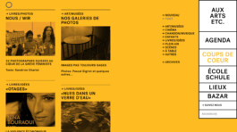 Les coups de cœurs du site Internet